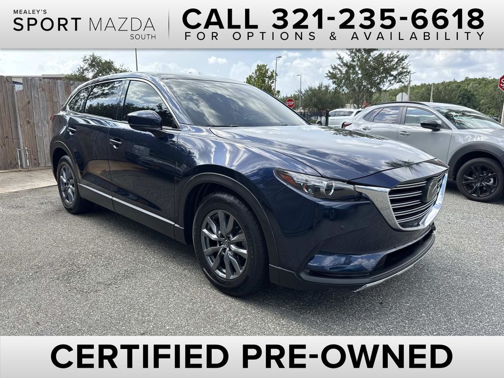 Deep Crystal Blue Mica 2021 Mazda CX-9 SUV / Crossover Front-Wheel Drive 6-Speed Automatic