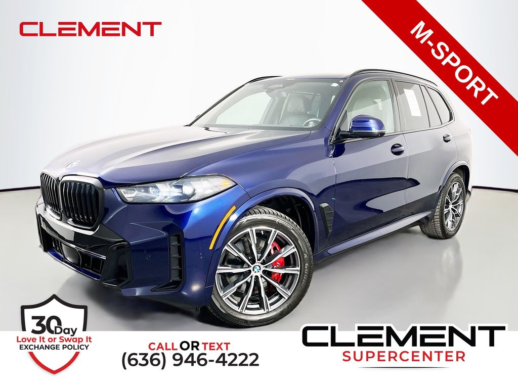 Tanzanite Blue II Metallic 2025 BMW X5 SUV / Crossover All-Wheel Drive 8-Speed Automatic