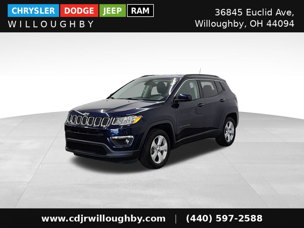 Jazz Blue Pearlcoat 2018 Jeep Compass SUV / Crossover Front-Wheel Drive 6-Speed Automatic