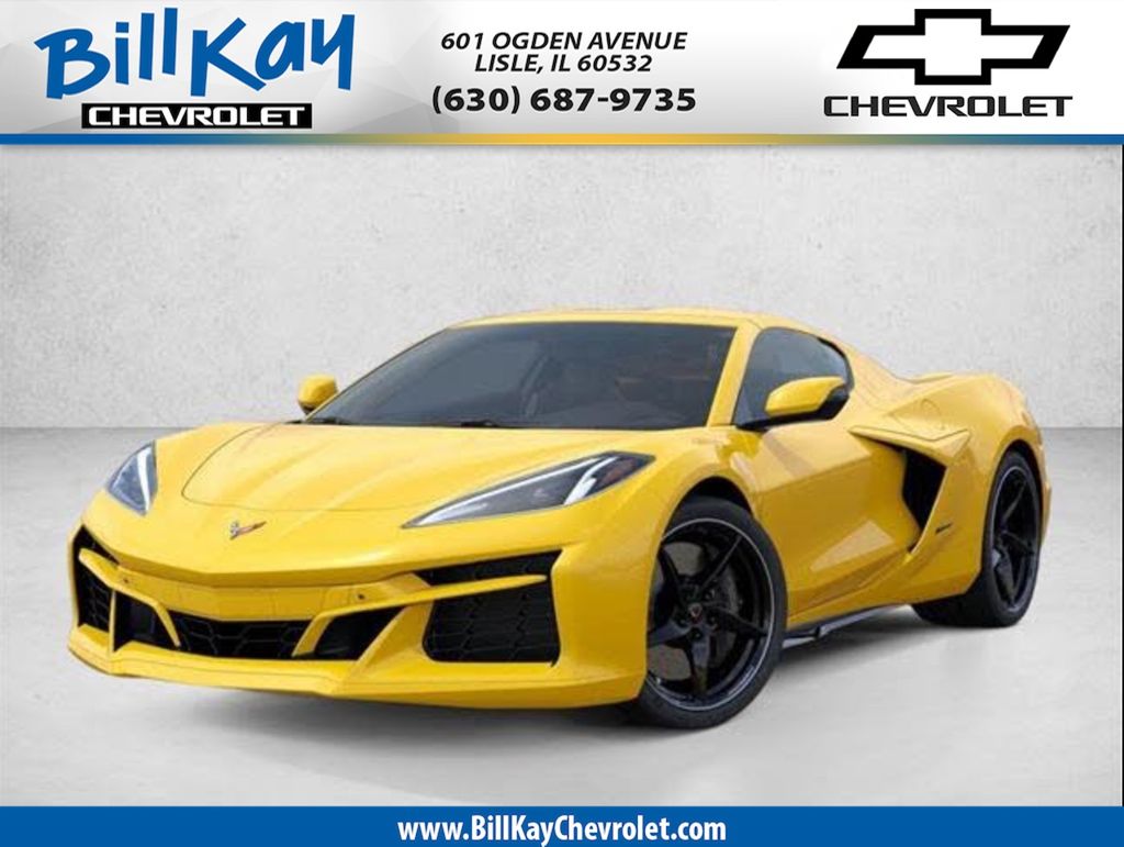 2025 Chevrolet Corvette E-Ray Amarillo (Competition Yellow Tintcoat Metallic) Descapotable Tracción en las cuatro ruedas 8 velocidades Doble cloch