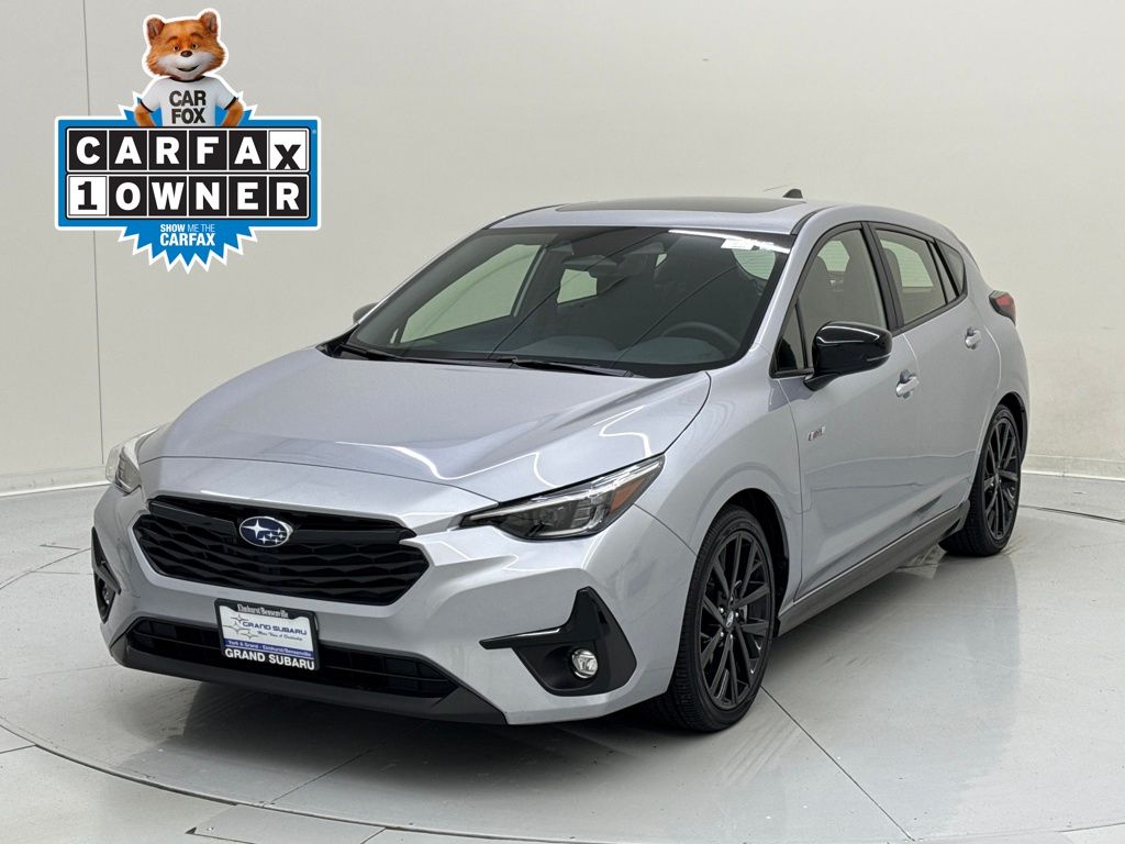 Ice Silver Metallic 2025 Subaru Impreza RS AWD Wagon All-Wheel Drive Continuously Variable Transmission