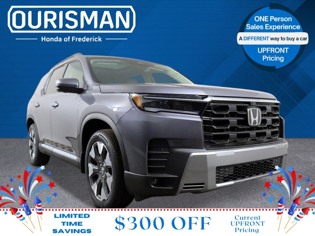 Gray (Modern Steel Metallic) 2026 Honda Pilot SUV / Crossover All-Wheel Drive Automatic