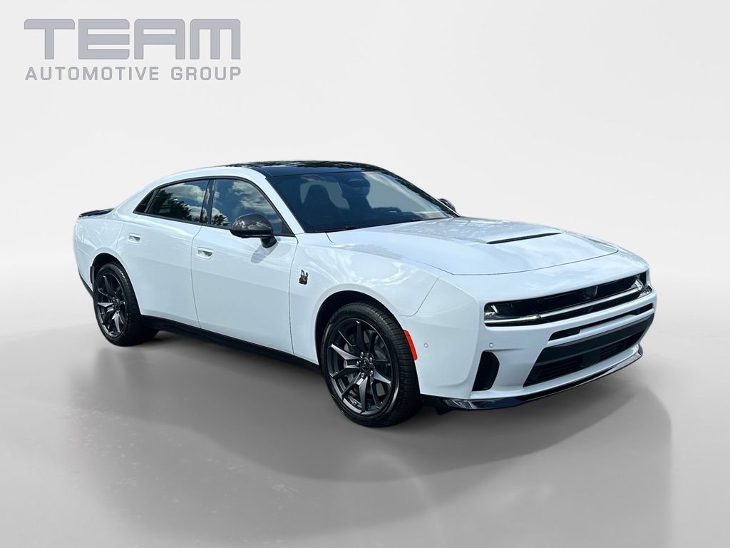 Bright White Clearcoat 2026 Dodge Charger Scat Pack Sedan AWD Sedan All-Wheel Drive Automatic