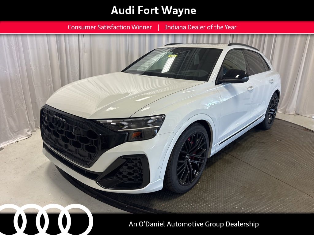 Glacier White 2026 Audi SQ8 4.0T quattro Prestige SUV / Crossover All-Wheel Drive 8-Speed Automatic