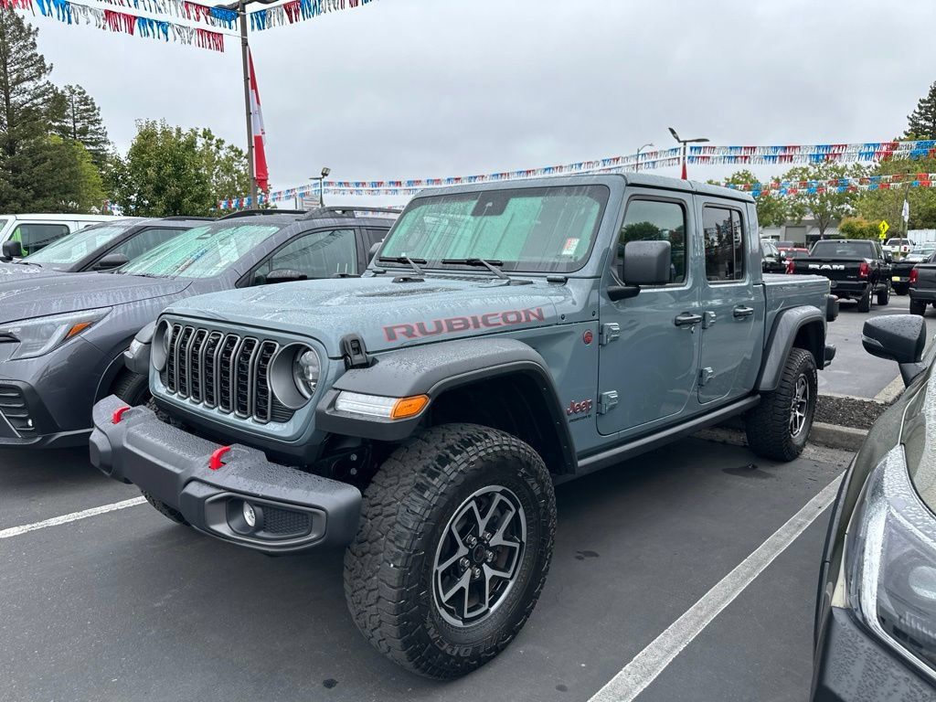 Anvil Clearcoat 2025 Jeep Gladiator Pickup Truck Four-Wheel Drive 8-Speed Automatic