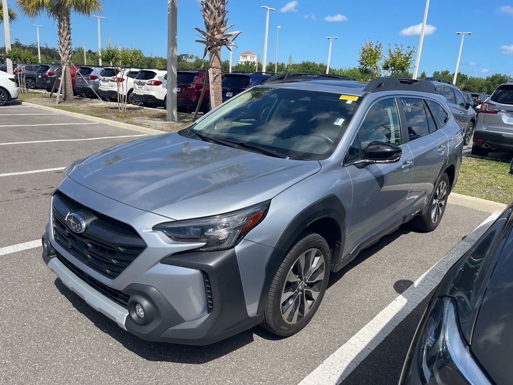 Ice Silver Metallic 2024 Subaru Outback Limited AWD SUV / Crossover All-Wheel Drive Continuously Variable Transmission