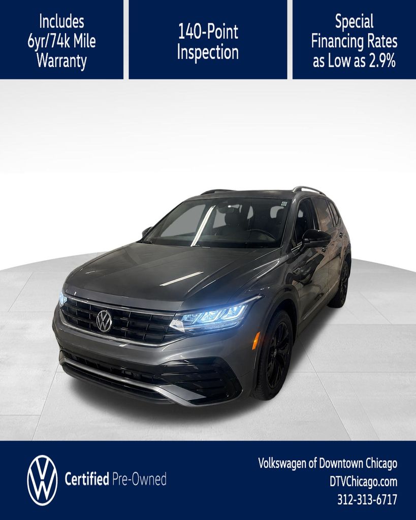 2023 Volkswagen Tiguan 2.0T SE R-Line Black