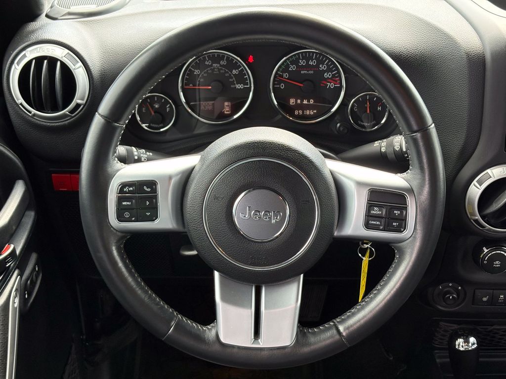 2016 Jeep Wrangler Unlimited Rubicon Black at North Houston Mitsubishi