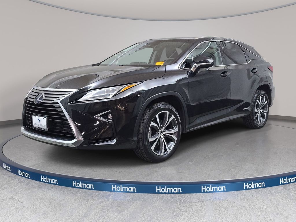 Black (Caviar) 2018 Lexus RX Hybrid 450h AWD SUV / Crossover All-Wheel Drive Continuously Variable Transmission