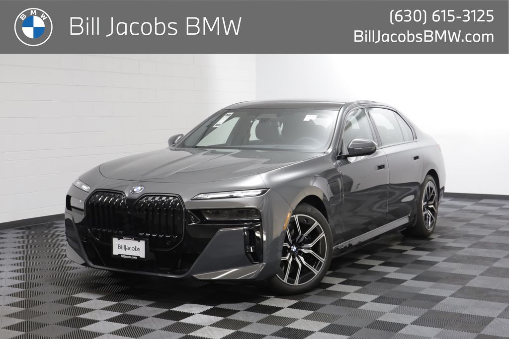 Gray (Dravit Grey Metallic) 2026 BMW 7 Series Sedan All-Wheel Drive Automatic
