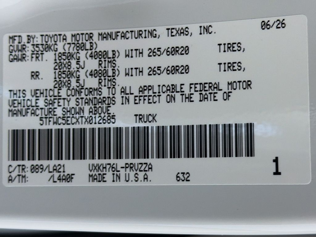 New 2026 Toyota Tundra i-FORCE MAX Truck