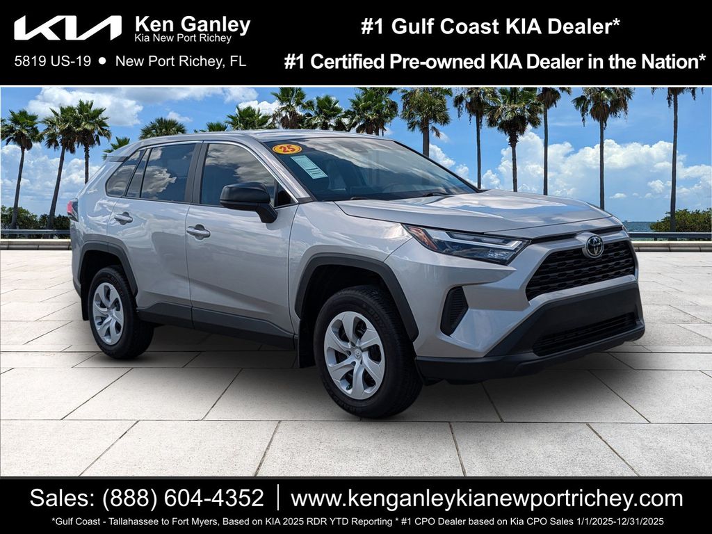 Silver Sky Metallic 2025 Toyota RAV4 SUV / Crossover Front-Wheel Drive 8-Speed Automatic