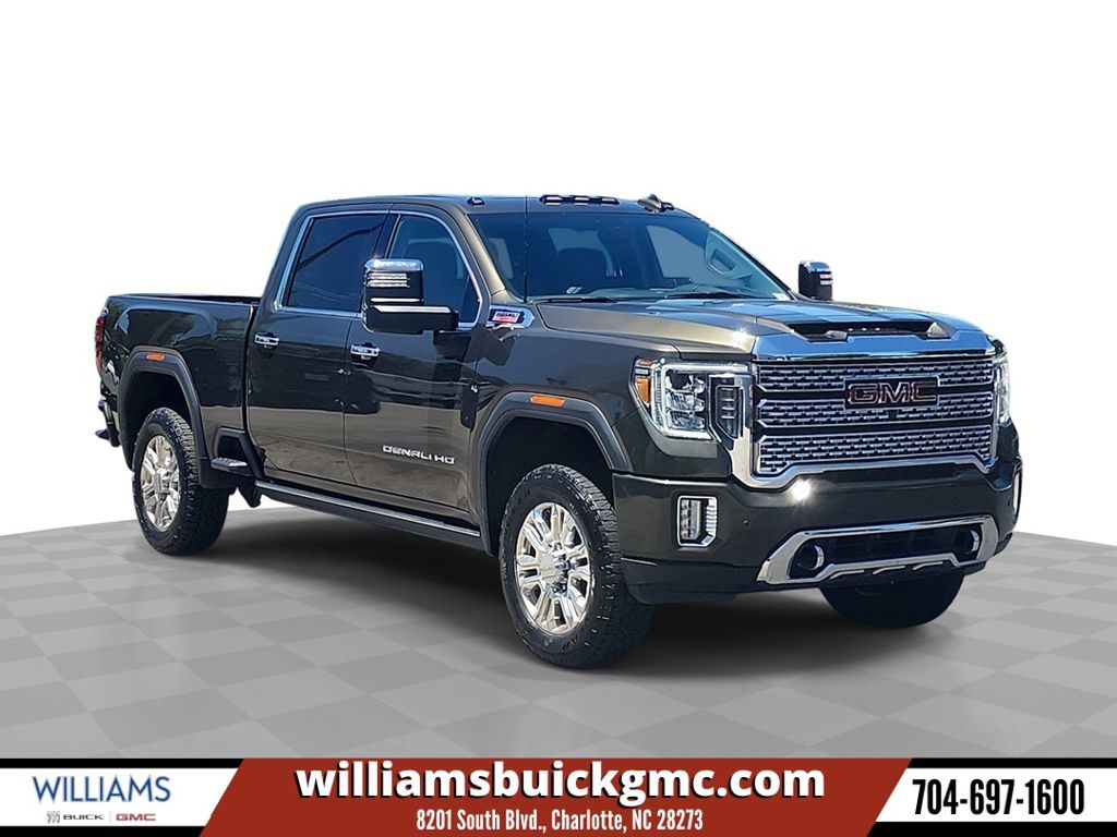 Forest Metallic 2023 GMC Sierra 2500HD Pickup Truck Four-Wheel Drive 10-Speed Automatic