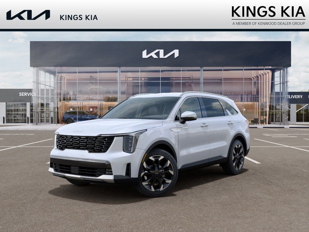 Glacial White Pearl 2026 Kia Sorento SUV / Crossover All-Wheel Drive 8-Speed Dual Clutch