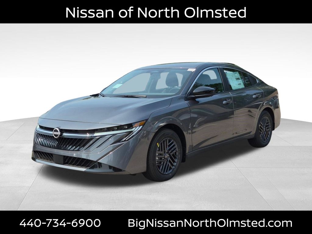 Gray (Gun Metallic) 2026 Nissan Sentra Sedan Front-Wheel Drive Continuously Variable Transmission