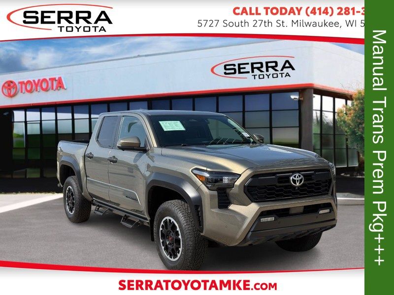 Bronze Oxide 2024 Toyota Tacoma Pickup Truck Four-Wheel Drive 6-Speed Manual