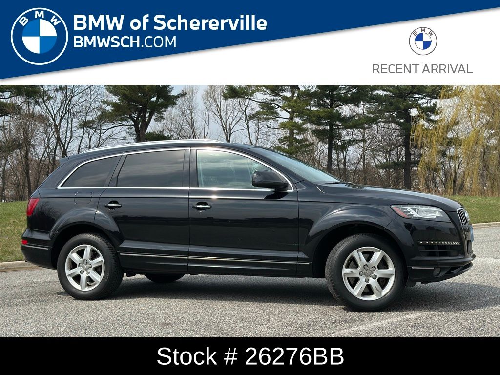 Orca Black Metallic 2015 Audi Q7 3.0T quattro Premium Plus SUV / Crossover All-Wheel Drive 8-Speed Automatic