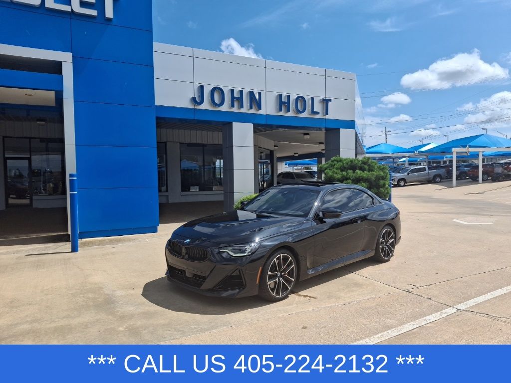 Black Sapphire Metallic 2024 BMW 2 Series Coupe Rear-Wheel Drive 8-Speed Automatic