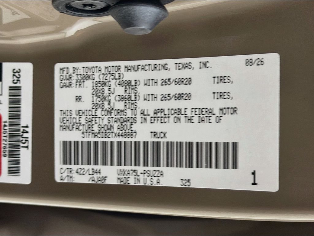 New 2026 Toyota Tundra Truck