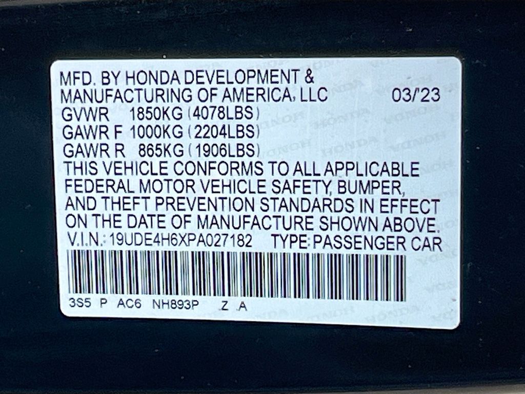 2023 Acura Integra A-Spec Tech Package Black at Genesis of Spring