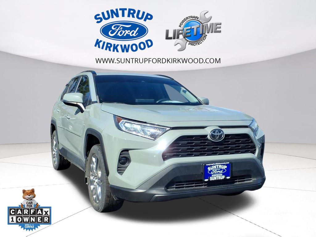Lunar Rock 2021 Toyota RAV4 XLE Premium AWD SUV / Crossover All-Wheel Drive 8-Speed Automatic