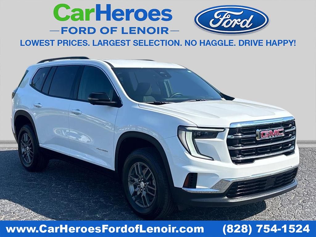 Summit White 2026 GMC Acadia Elevation AWD SUV / Crossover Four-Wheel Drive 8-Speed Automatic