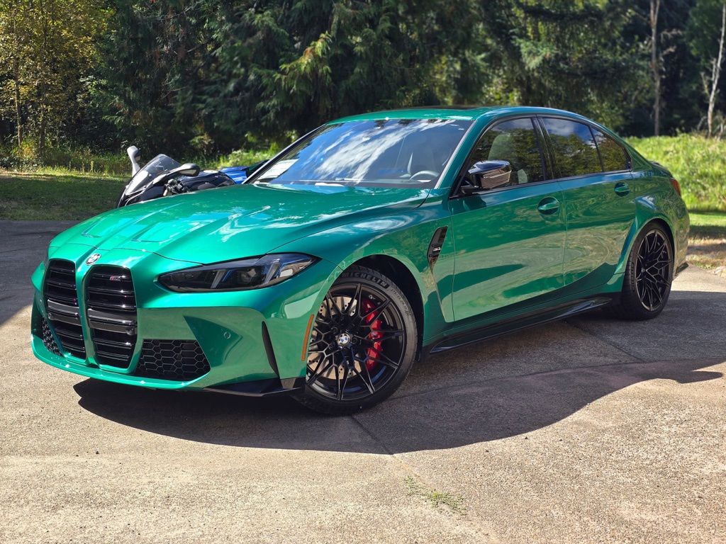 Isle of Man Green Metallic 2025 BMW M3 Sedan Rear-Wheel Drive 6-Speed Manual