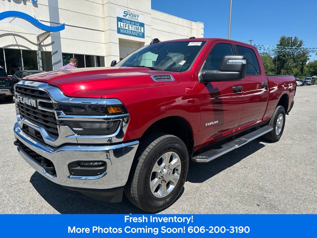 Molten Red Pearlcoat 2026 RAM 2500 Pickup Truck Four-Wheel Drive 8-Speed Automatic