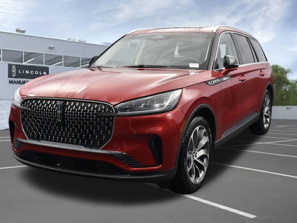Red 2025 Lincoln Aviator Reserve RWD SUV / Crossover Rear-Wheel Drive Automatic
