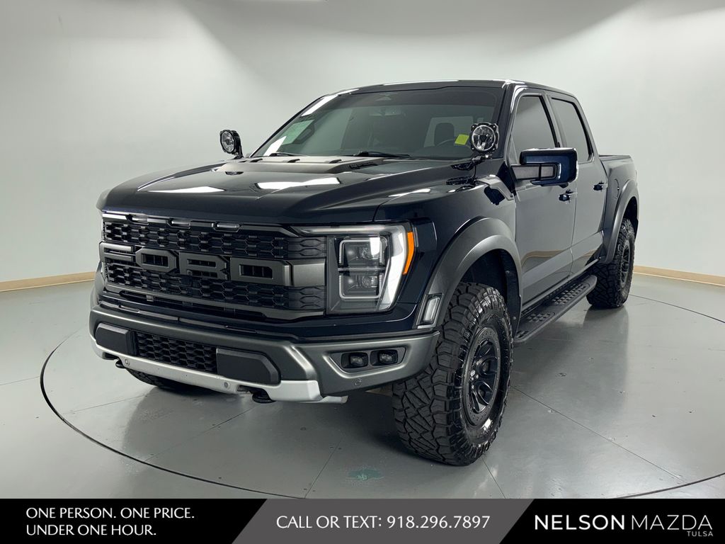 Blue Metallic 2023 Ford F-150 Pickup Truck Four-Wheel Drive Automatic