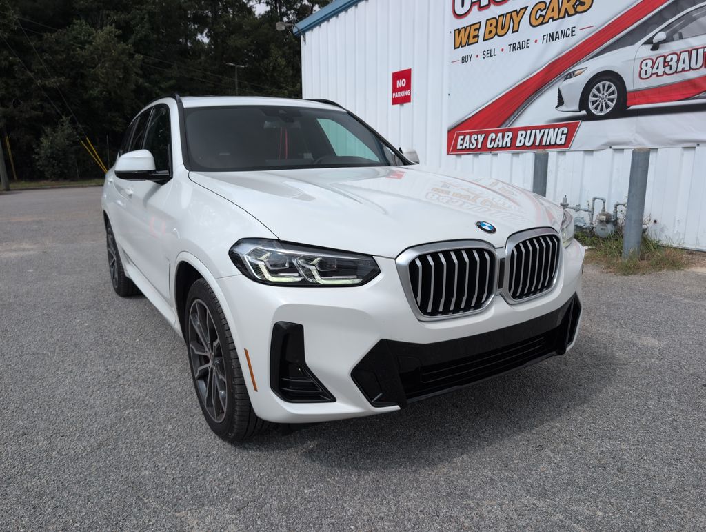 Alpine White 2022 BMW X3 SUV / Crossover All-Wheel Drive 8-Speed Automatic