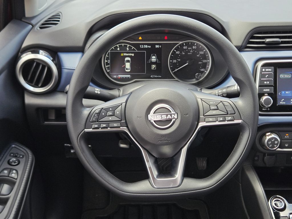 2025 Nissan Versa 1.6 SV Red at South Houston Nissan