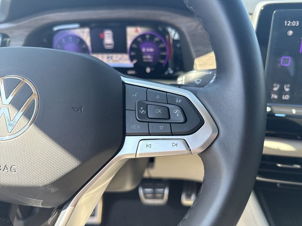 2025 Volkswagen Atlas 2.0T SEL Premium R-Line White at DeMontrond Gulf Freeway