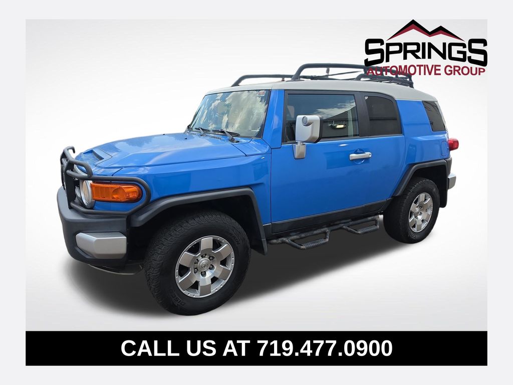 Blue 2007 Toyota FJ Cruiser SUV / Crossover Four-Wheel Drive 6-Speed Manual