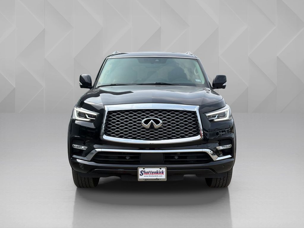2022 INFINITI QX80 LUXE Black at Bayway Chrysler Dodge Jeep Ram