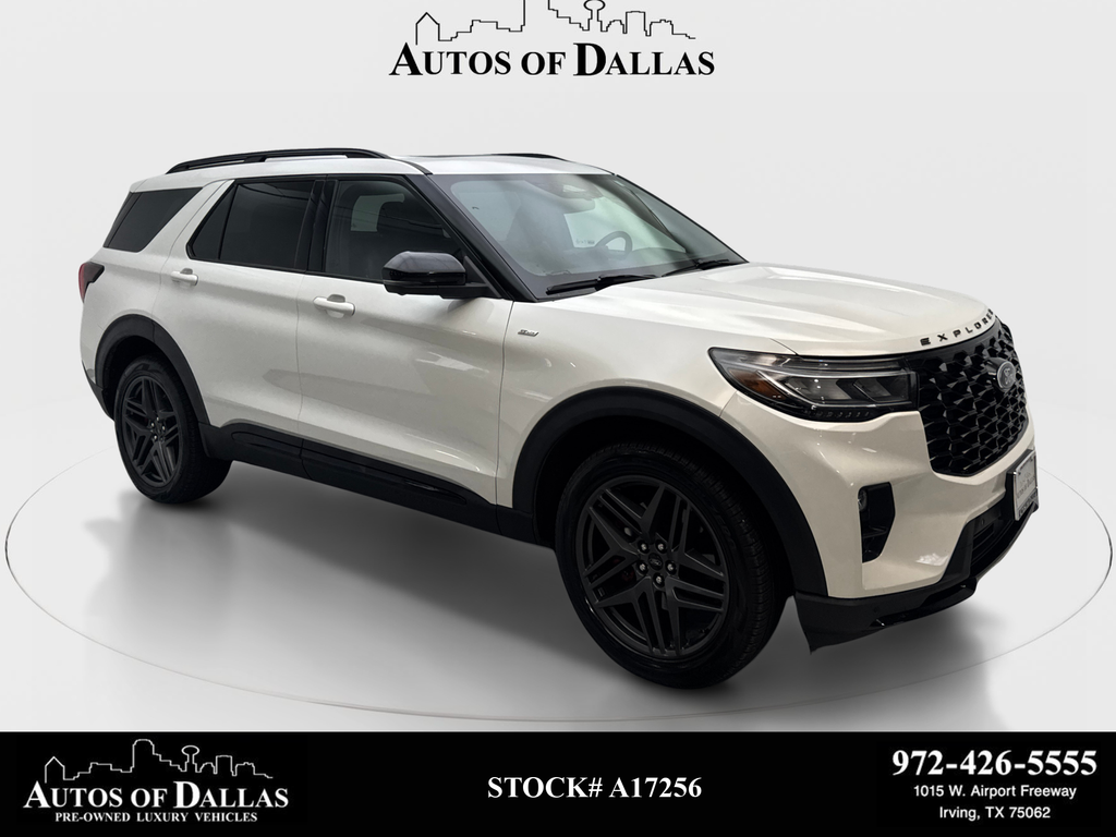 White Metallic 2025 Ford Explorer SUV / Crossover All-Wheel Drive Automatic