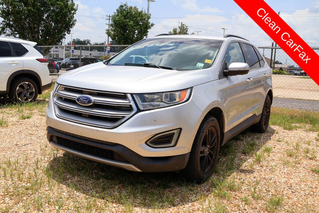 Ingot Silver 2015 Ford Edge SUV / Crossover Front-Wheel Drive 6-Speed Automatic
