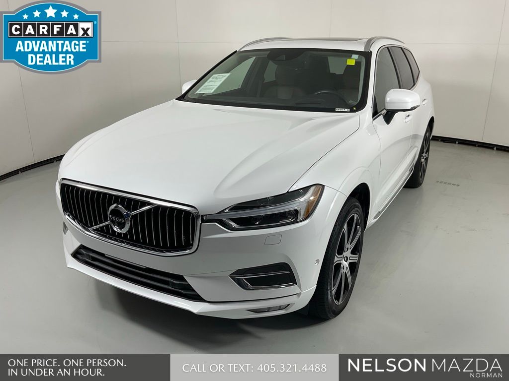Crystal White 2020 Volvo XC60 T6 Inscription AWD SUV / Crossover All-Wheel Drive Automatic