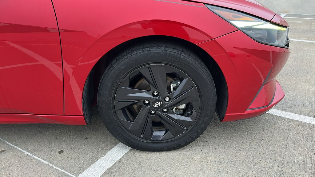 2021 Hyundai Elantra SEL Red at AutoSavvy Houston Southwest