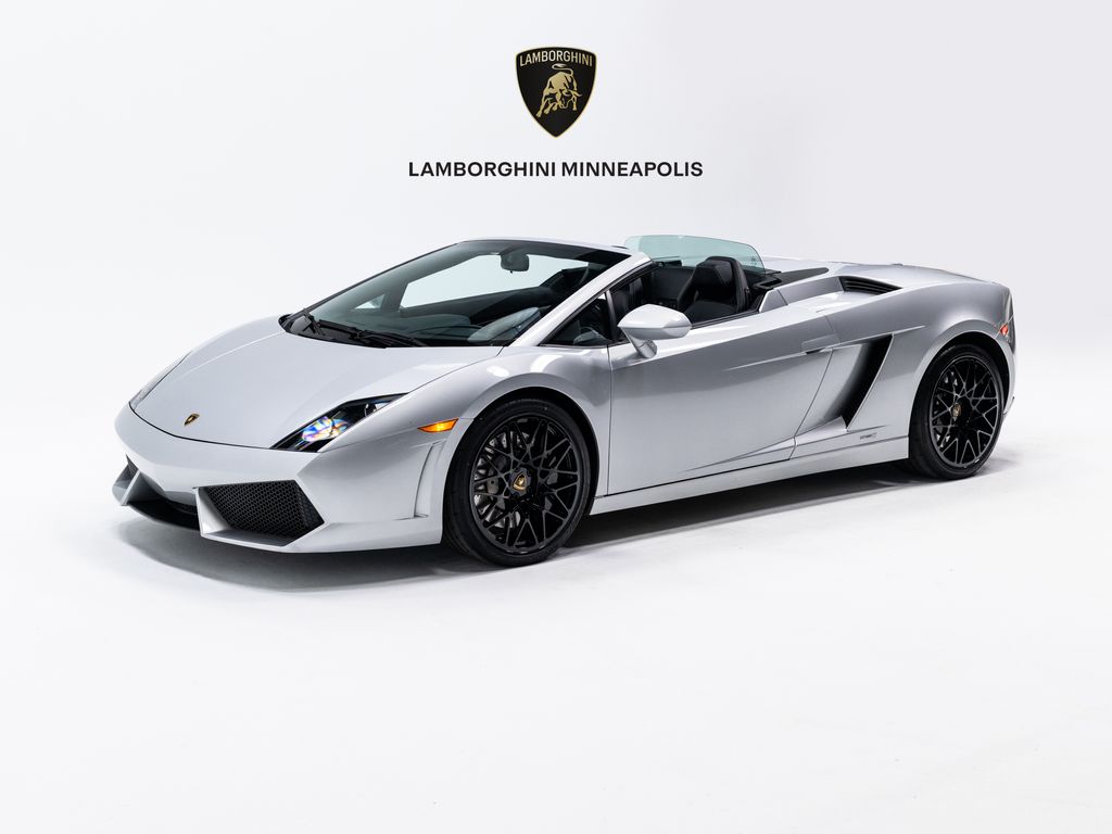 Grigio Thalasso Metallic 2011 Lamborghini Gallardo Convertible All-Wheel Drive 6-Speed Manual