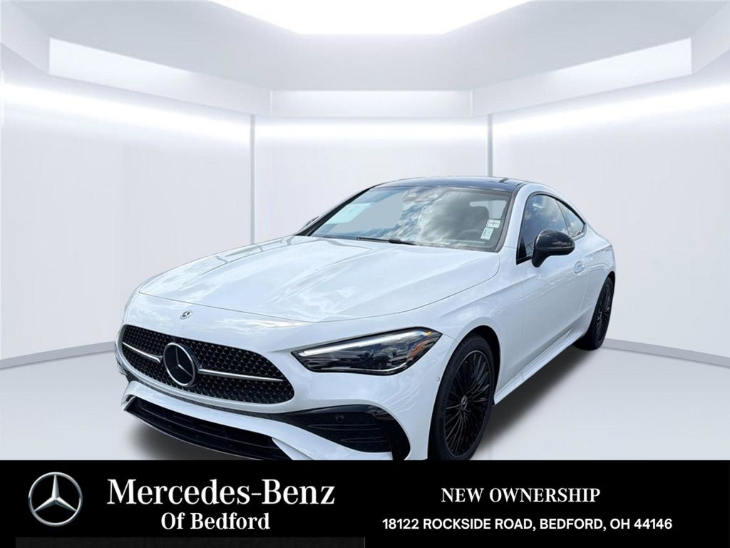White 2026 Mercedes-Benz CLE Coupe All-Wheel Drive 9-Speed Automatic