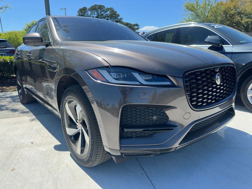 Gray 2021 Jaguar F-PACE P340 S AWD SUV / Crossover All-Wheel Drive 8-Speed Automatic