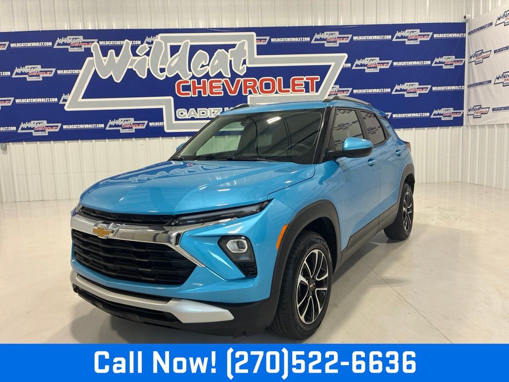 Marina Blue Metallic 2025 Chevrolet Trailblazer SUV / Crossover Four-Wheel Drive 9-Speed Automatic