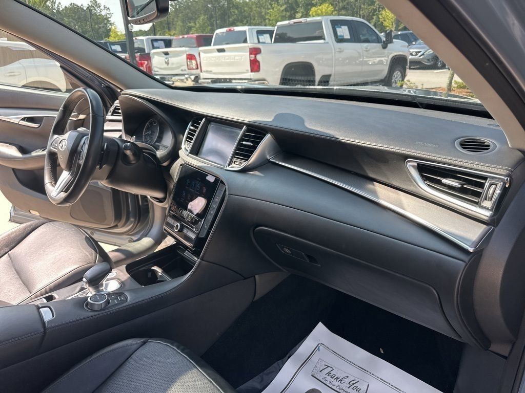 2022 Slate Gray INFINITI QX50 LUXE AWD SUV