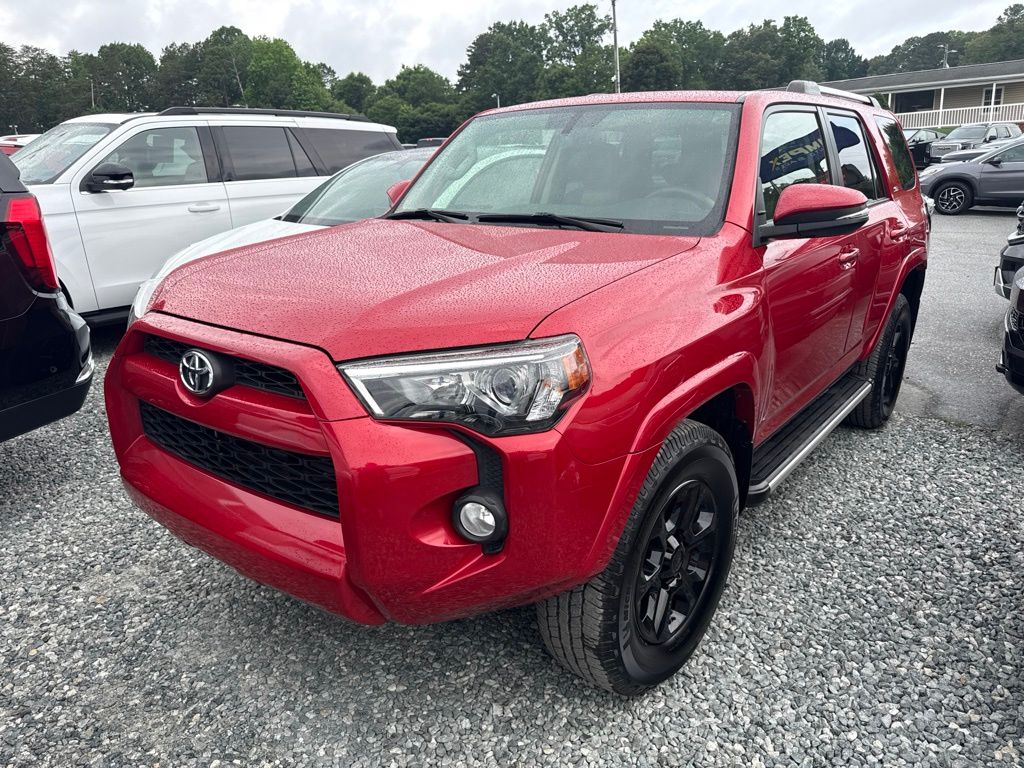 Barcelona Red Metallic 2019 Toyota 4Runner SR5 Premium 4WD SUV / Crossover Four-Wheel Drive 5-Speed Automatic Overdrive