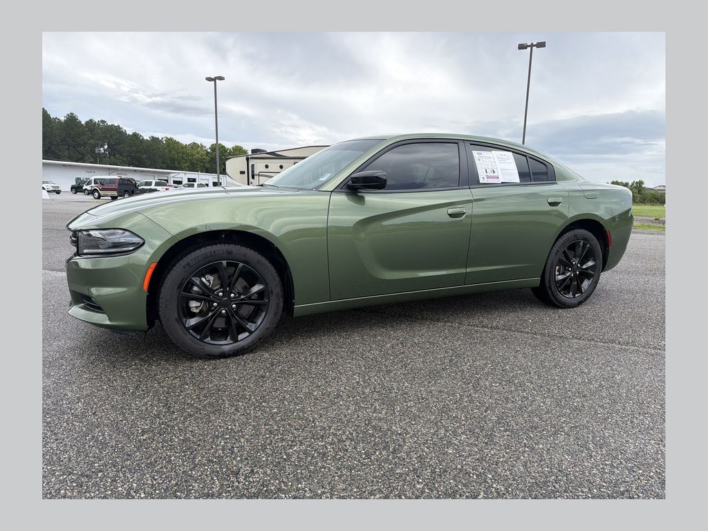 F8 Green 2023 Dodge Charger Sedan All-Wheel Drive 8-Speed Automatic