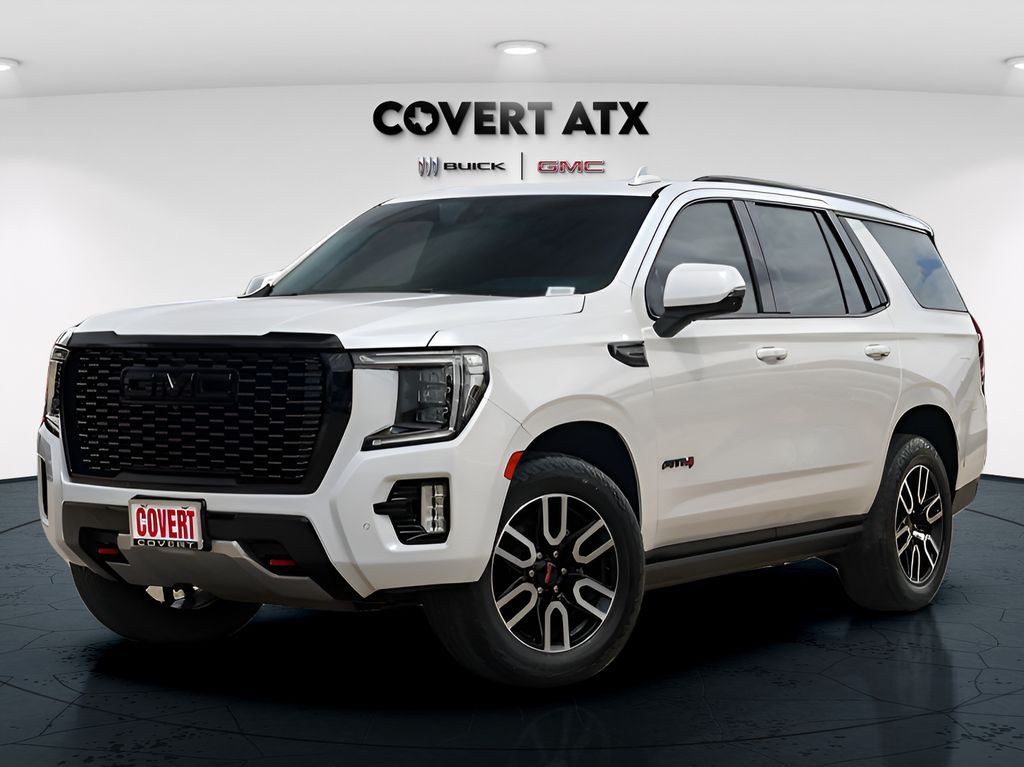 White Frost 2021 GMC Yukon SUV / Crossover Four-Wheel Drive