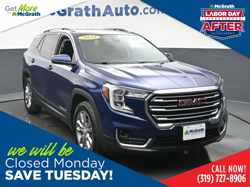 Marine Metallic 2022 GMC Terrain SUV / Crossover All-Wheel Drive 9-Speed Automatic