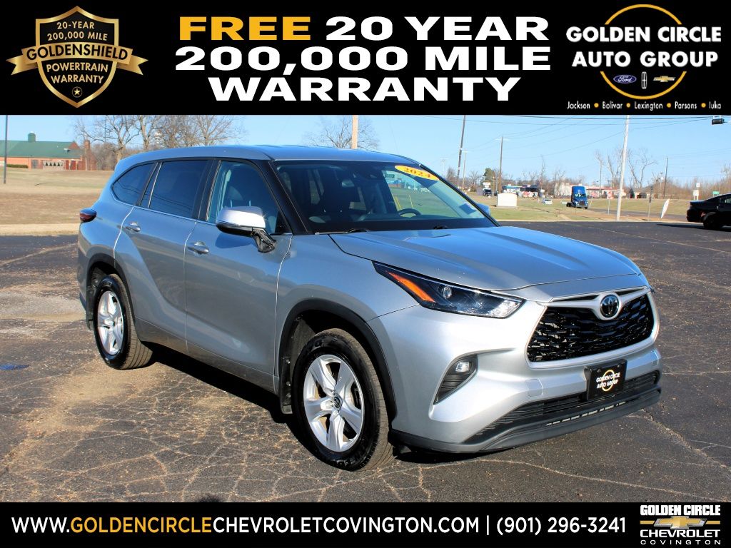 Celestial Silver Metallic 2024 Toyota Highlander LE AWD SUV / Crossover All-Wheel Drive 8-Speed Automatic