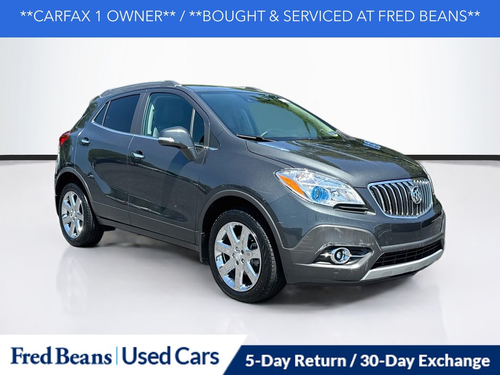 Graphite Gray Metallic 2016 Buick Encore SUV / Crossover All-Wheel Drive 6-Speed Automatic Overdrive